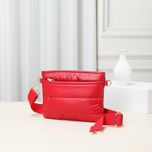 🎀✨ Pretty in Puffy Crossbody – pink, red, pearl pink ✨ 👜 ps/tt