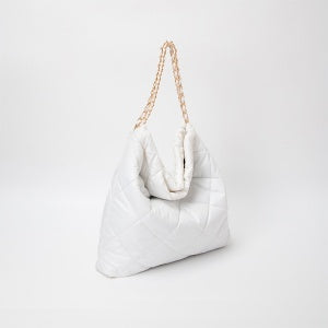 🌸✨🥰 Golden Luxe Quilted Puffy Hobo Bag 🥰✨🌸 ps/tt