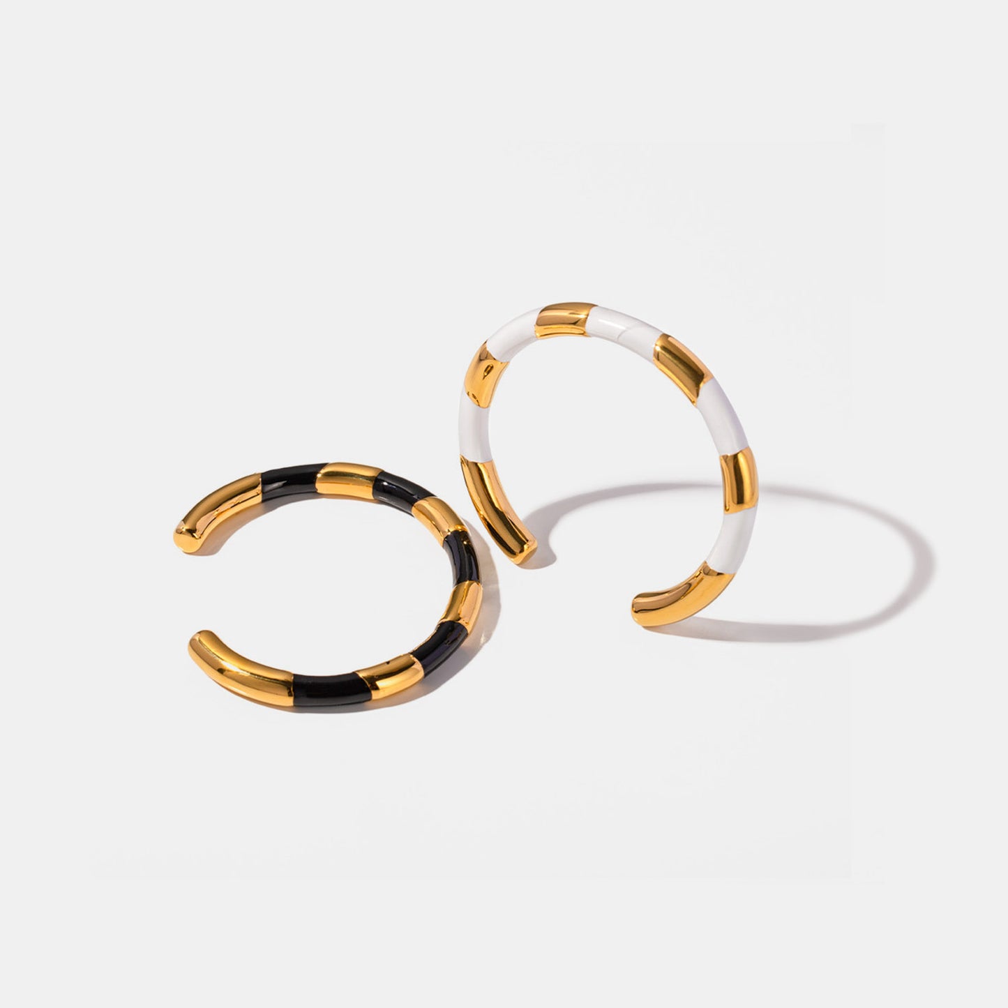 18K Gold-Plated Stainless Steel Bracelet - Gold Spiral