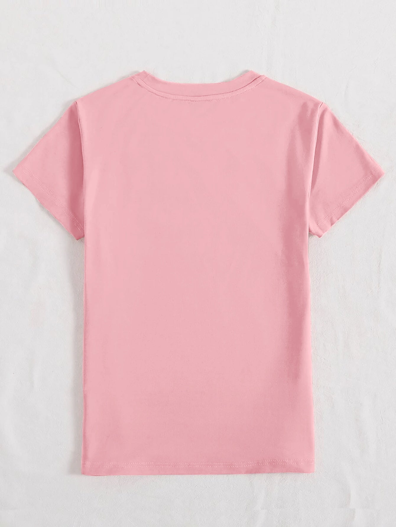 Rabbit Round Neck Short Sleeve T-Shirt nt