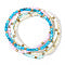 Bohemian Natural Shell Bracelet Set/Baby Pink/jj/Code #2