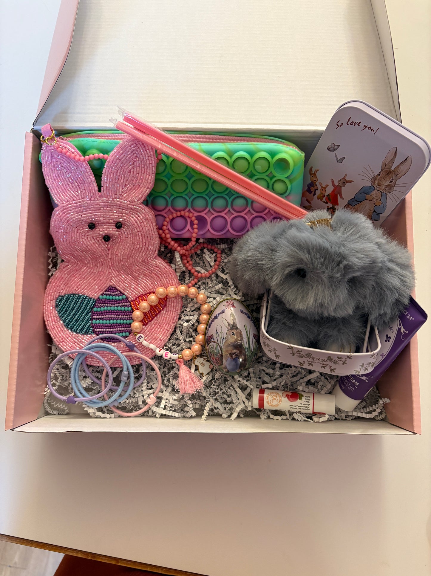 🐰Gift Box for Little Girls/Petite Pretty Pink Package🐰Easter Edition🌸🐰 ps/tt
