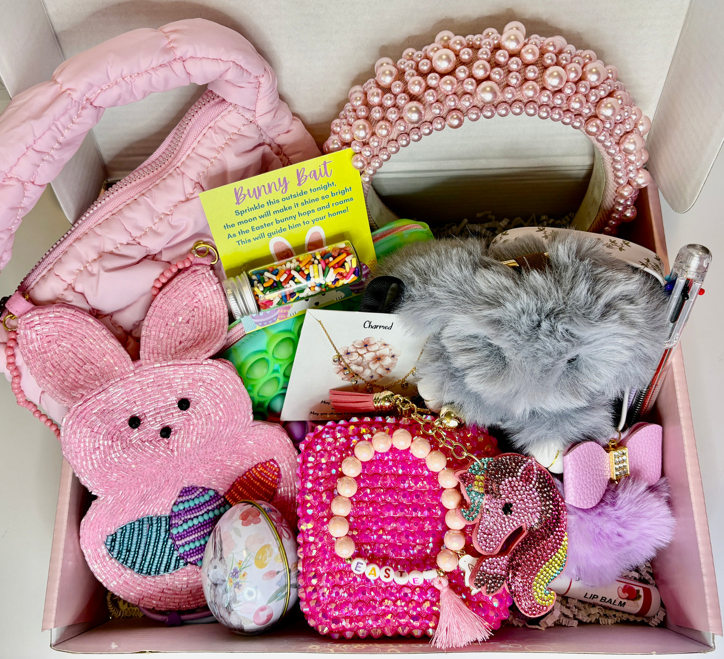 🐰Gift Box for Little Girls/Petite Pretty Pink Package🐰Easter Edition🌸🐰 ps/tt