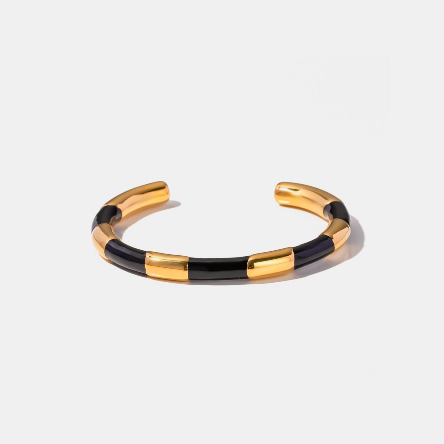 18K Gold-Plated Stainless Steel Bracelet - Gold Spiral