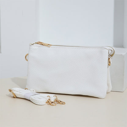 👜💃💖 Glamour Girl Compartment Zip Crossbody Bag✨💃 ps/tt