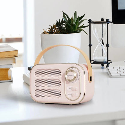 Pink Vintage Bluetooth Radio/jj