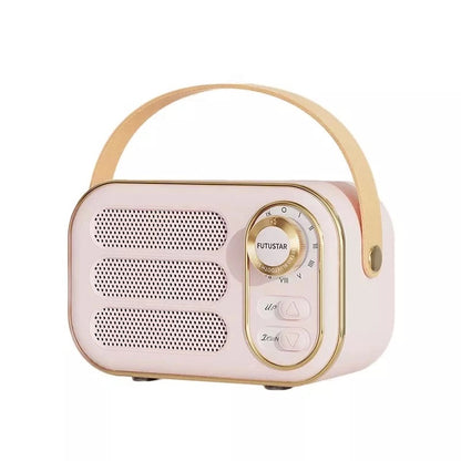 Pink Vintage Bluetooth Radio/jj